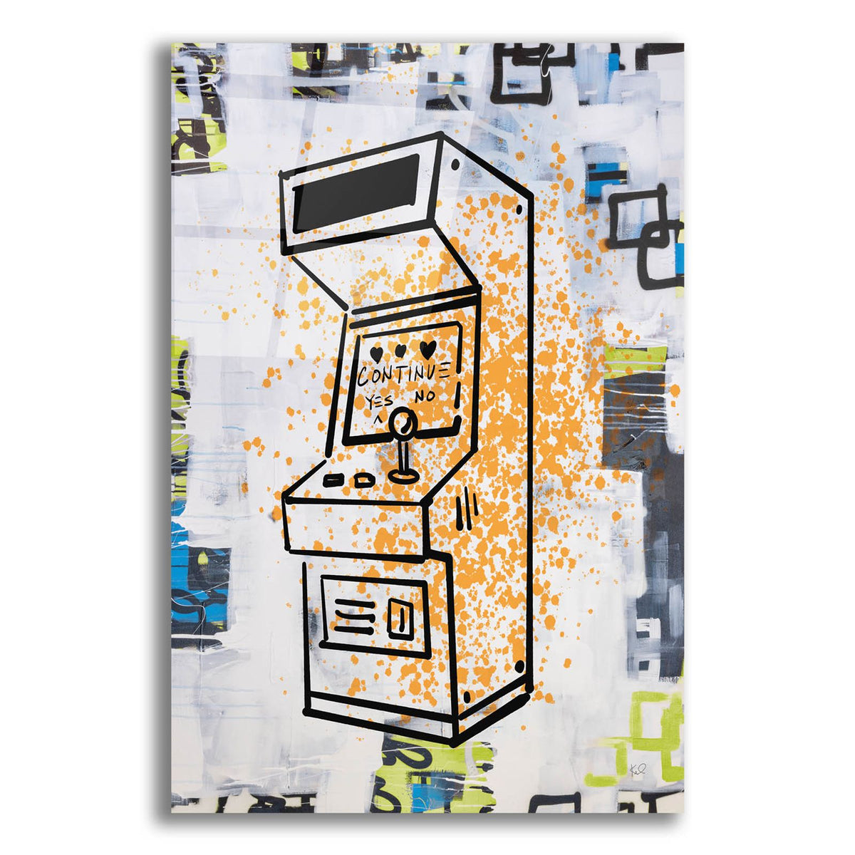 Arcade 2 Color by Kent Youngstrom acrylic glass wall art