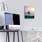 Sunrise Swim by Max Blakesberg Studios - 12x16 acrylic wall art in a room