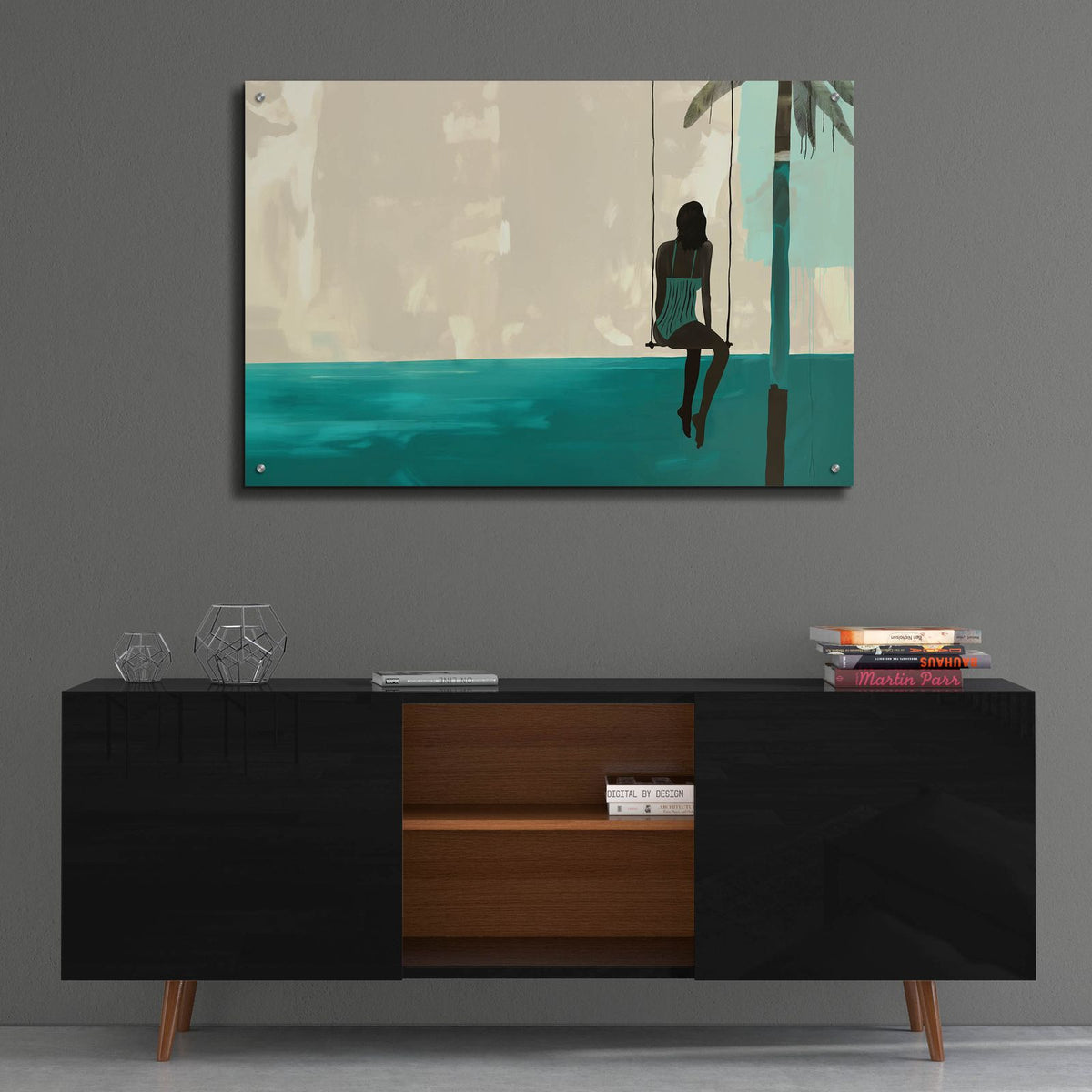 The Pirate Ship by A Tsoukanelis - 36x24 acrylic wall art in a room