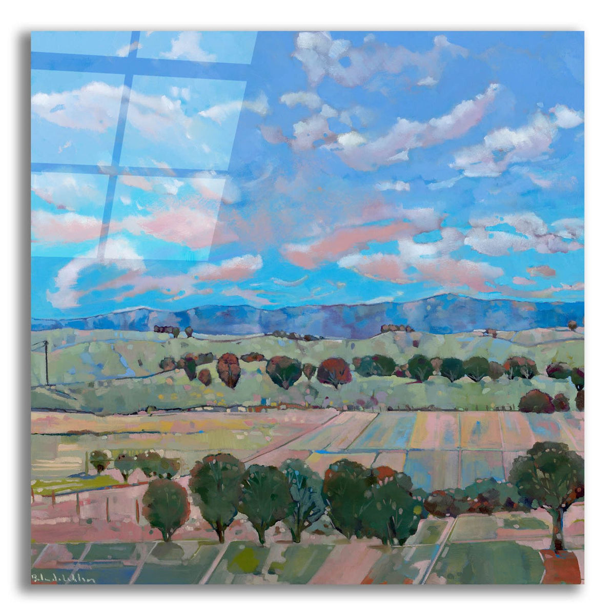 Beneath Seppeltsfields Skies by Balazs Solti acrylic glass wall art