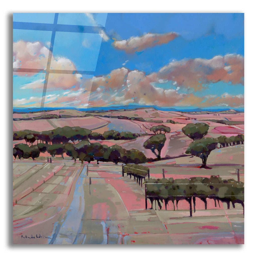 Bethany Blueprint by Balazs Solti acrylic glass wall art