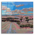Bethany Blueprint by Balazs Solti acrylic glass wall art