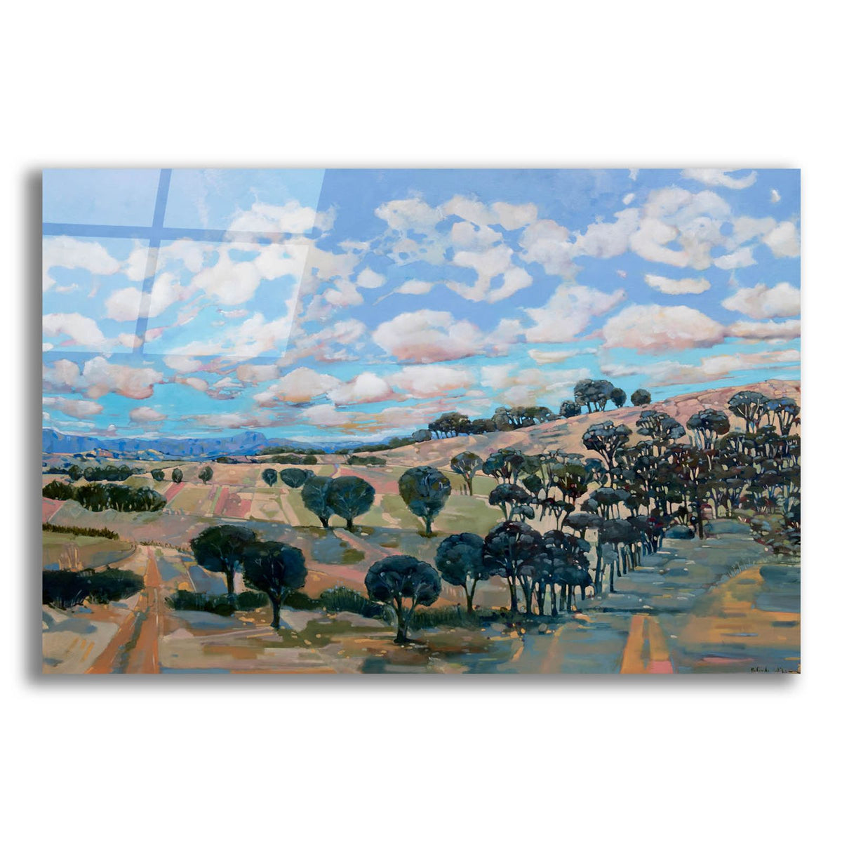 Distant Horizon Cathedral Ranges by Balazs Solti acrylic glass wall art