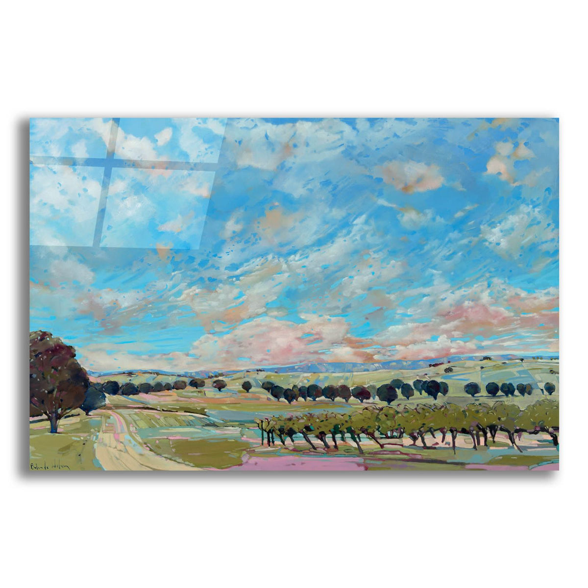 Flaxman Valley Views by Balazs Solti acrylic glass wall art