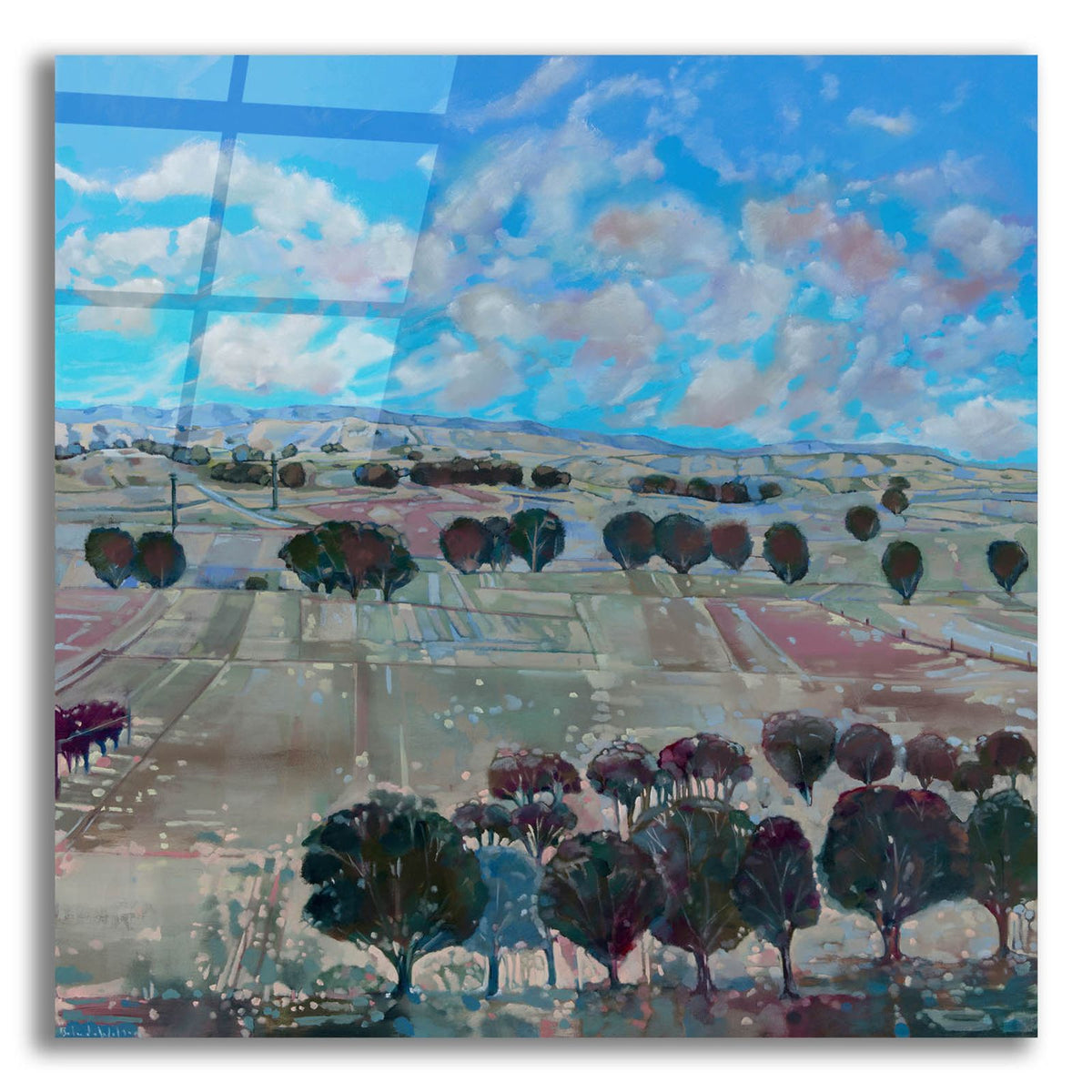 Summer In Seppeltsfield by Balazs Solti acrylic glass wall art
