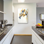 Expression 23 by Benedicte Gele - 24x36 acrylic wall art in a room