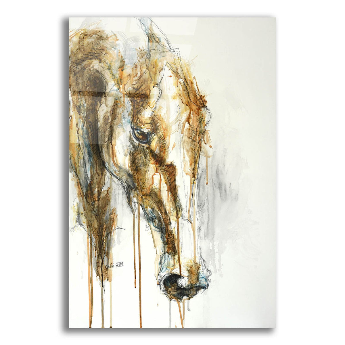 Expression 3 by Benedicte Gele acrylic glass wall art
