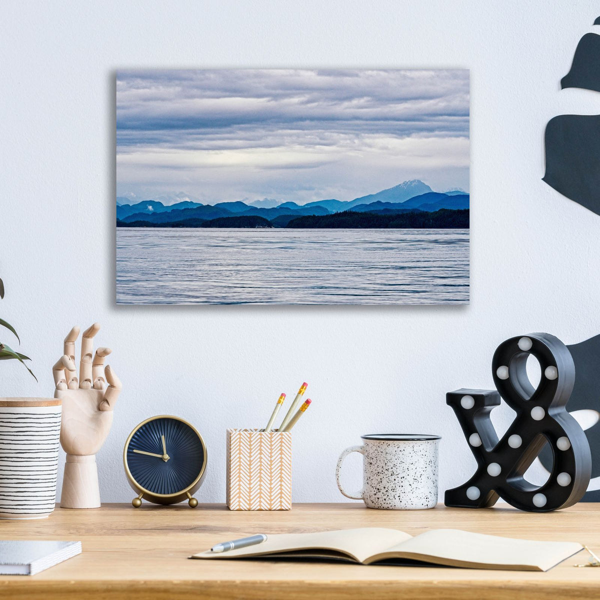 Endless Horizons by Chuck Burdick - 16x12 acrylic wall art in a room