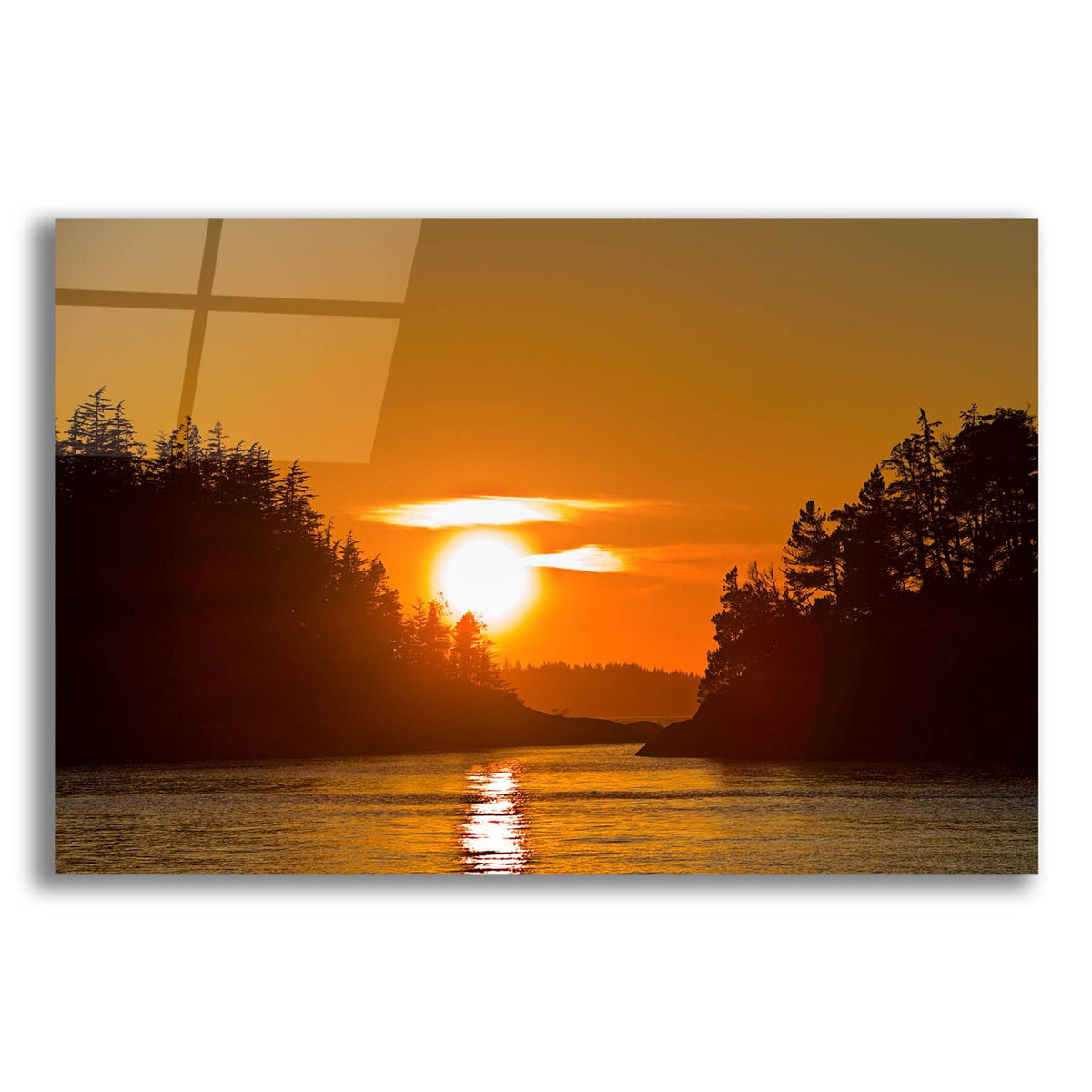 Sunlit Passage by Chuck Burdick acrylic glass wall art