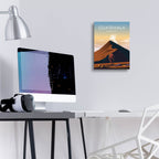 Guatemala by Arctic Frame - 12x16 acrylic wall art in a room