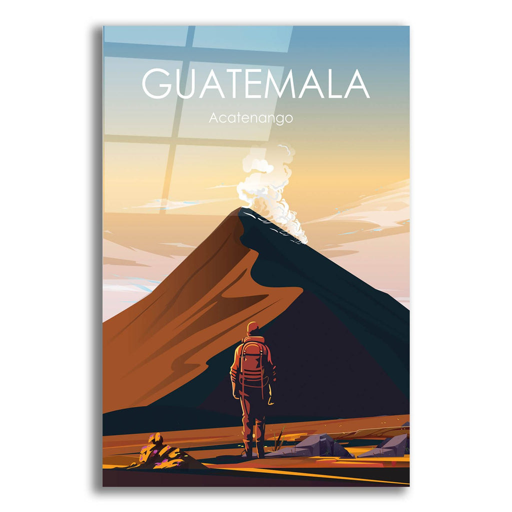 Guatemala by Arctic Frame acrylic glass wall art