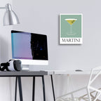 Martini by Arctic Frame - 12x16 acrylic wall art in a room