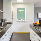 Martini by Arctic Frame - 24x36 acrylic wall art in a room