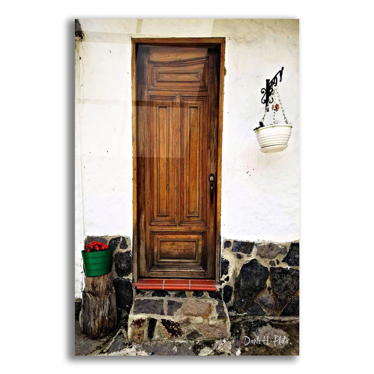 Knock Knock by Dante Plata acrylic glass wall art