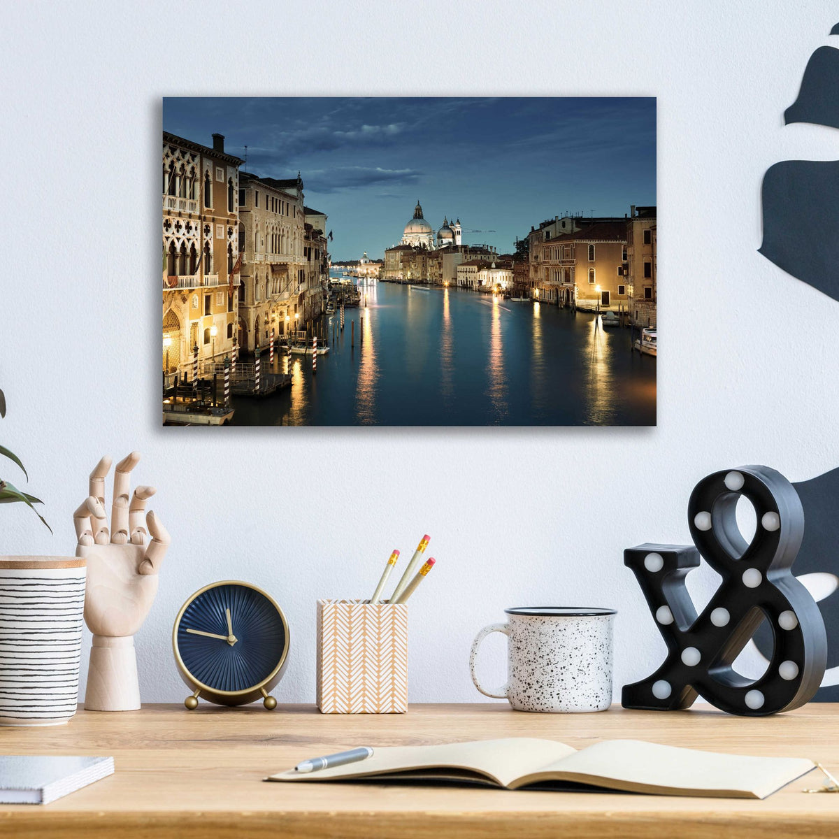 Epic Art 'Venice,' Acrylic Glass Wall Art,16x12