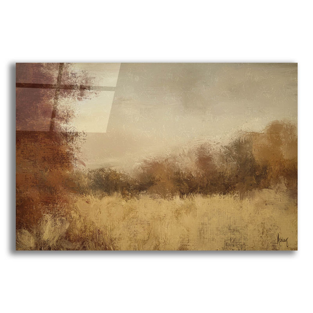 Amber Waves Of Grain by Ashley Bradley acrylic glass wall art
