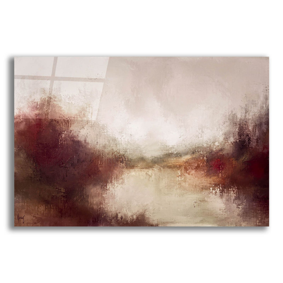 Autumn In Aubergine by Ashley Bradley acrylic glass wall art