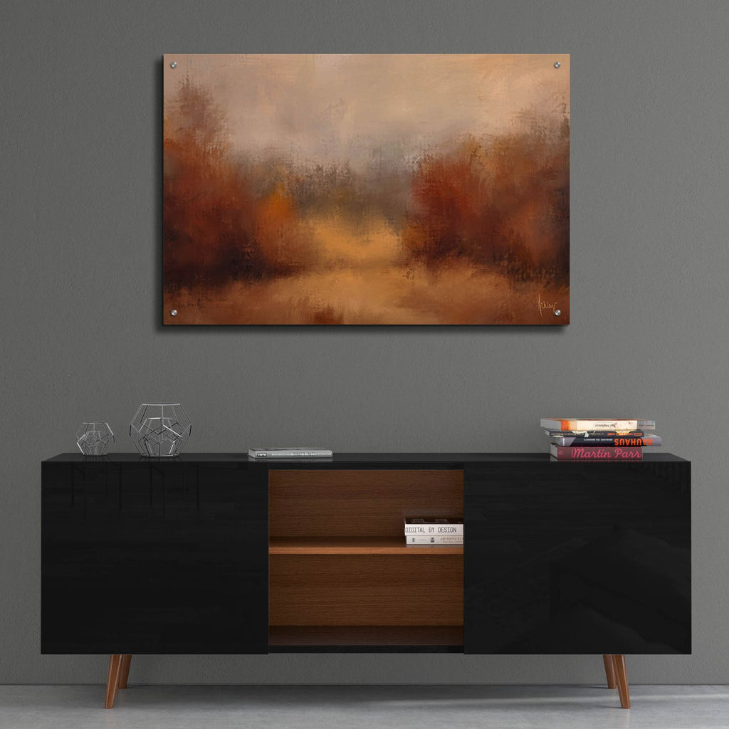 Autumn Mist by Ashley Bradley - 36x24 acrylic wall art in a room