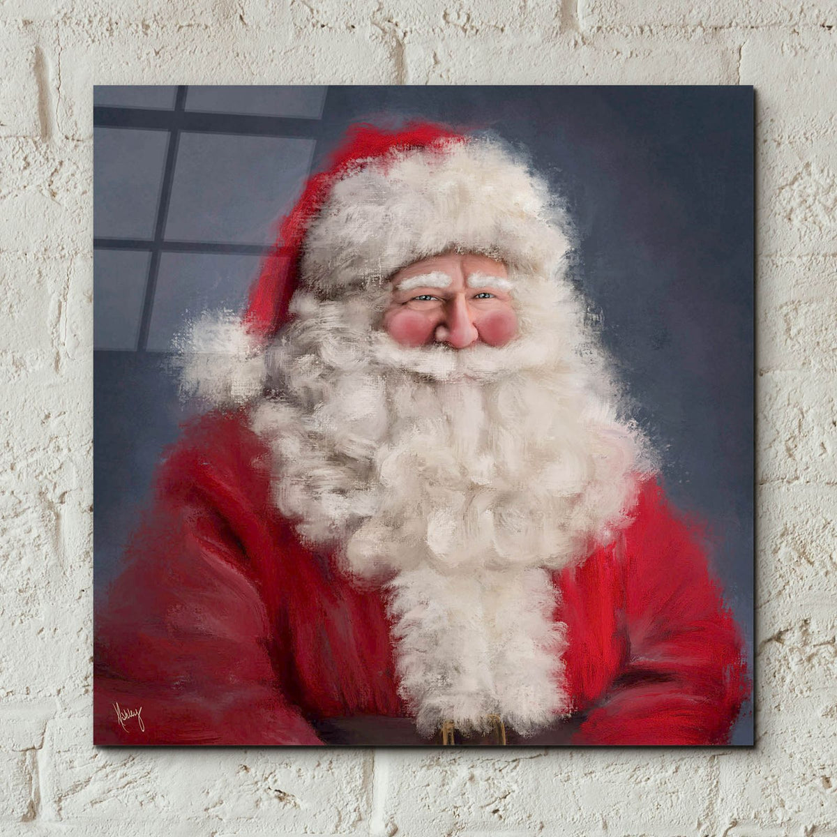 Christmas Cheer by Ashley Bradley - 12x12 acrylic wall art in a room