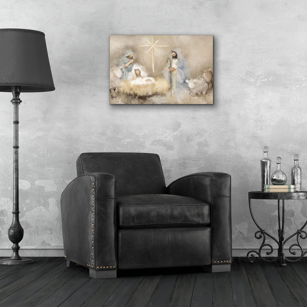 Divine Arrival by Ashley Bradley - 24x16 acrylic wall art in a room