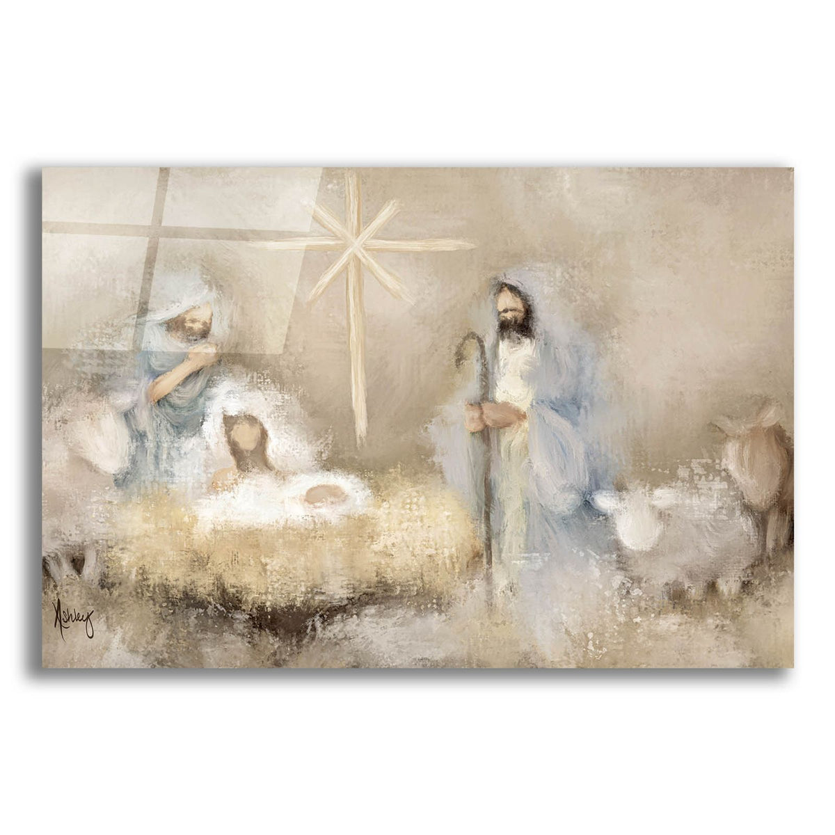 Divine Arrival by Ashley Bradley acrylic glass wall art