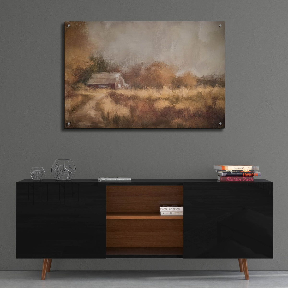 Fall On The Farm by Ashley Bradley - 36x24 acrylic wall art in a room