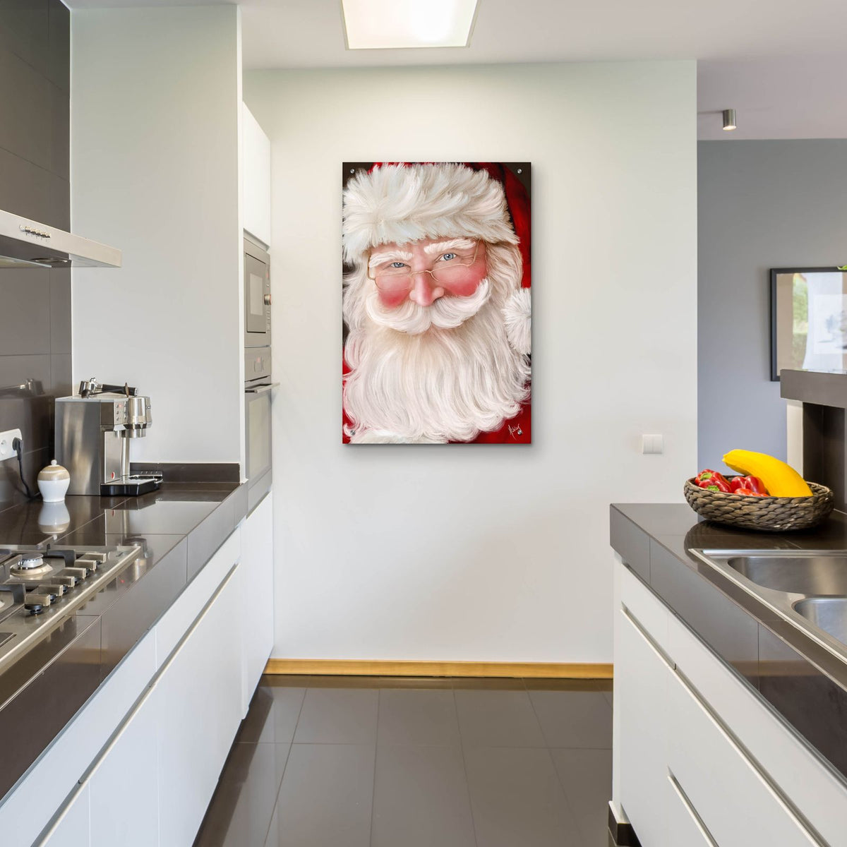 Merry And Bright by Ashley Bradley - 24x36 acrylic wall art in a room