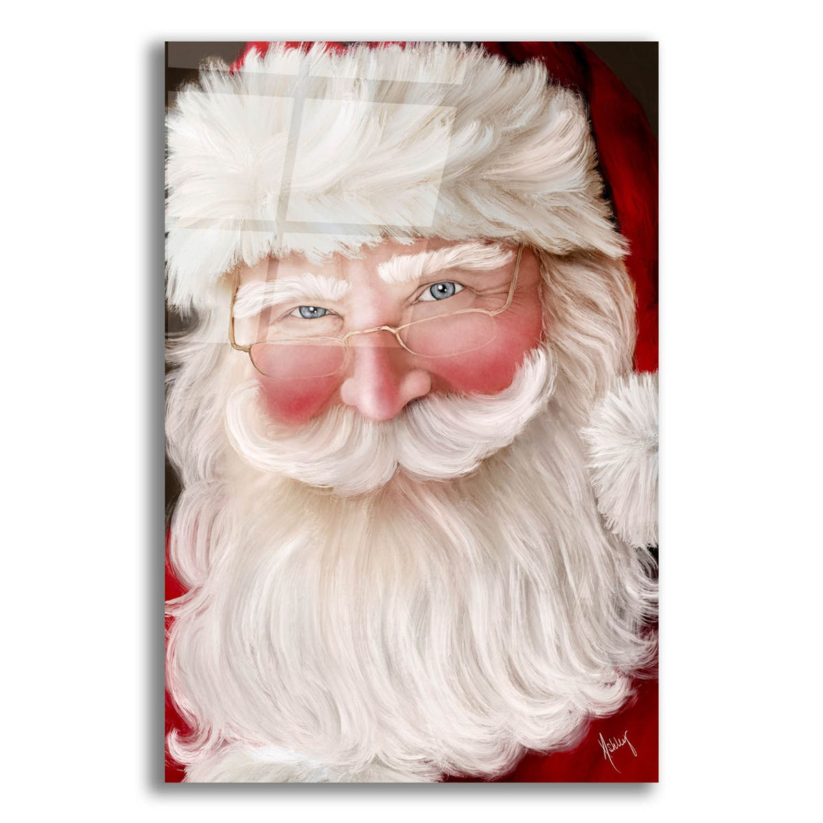 Merry And Bright by Ashley Bradley acrylic glass wall art