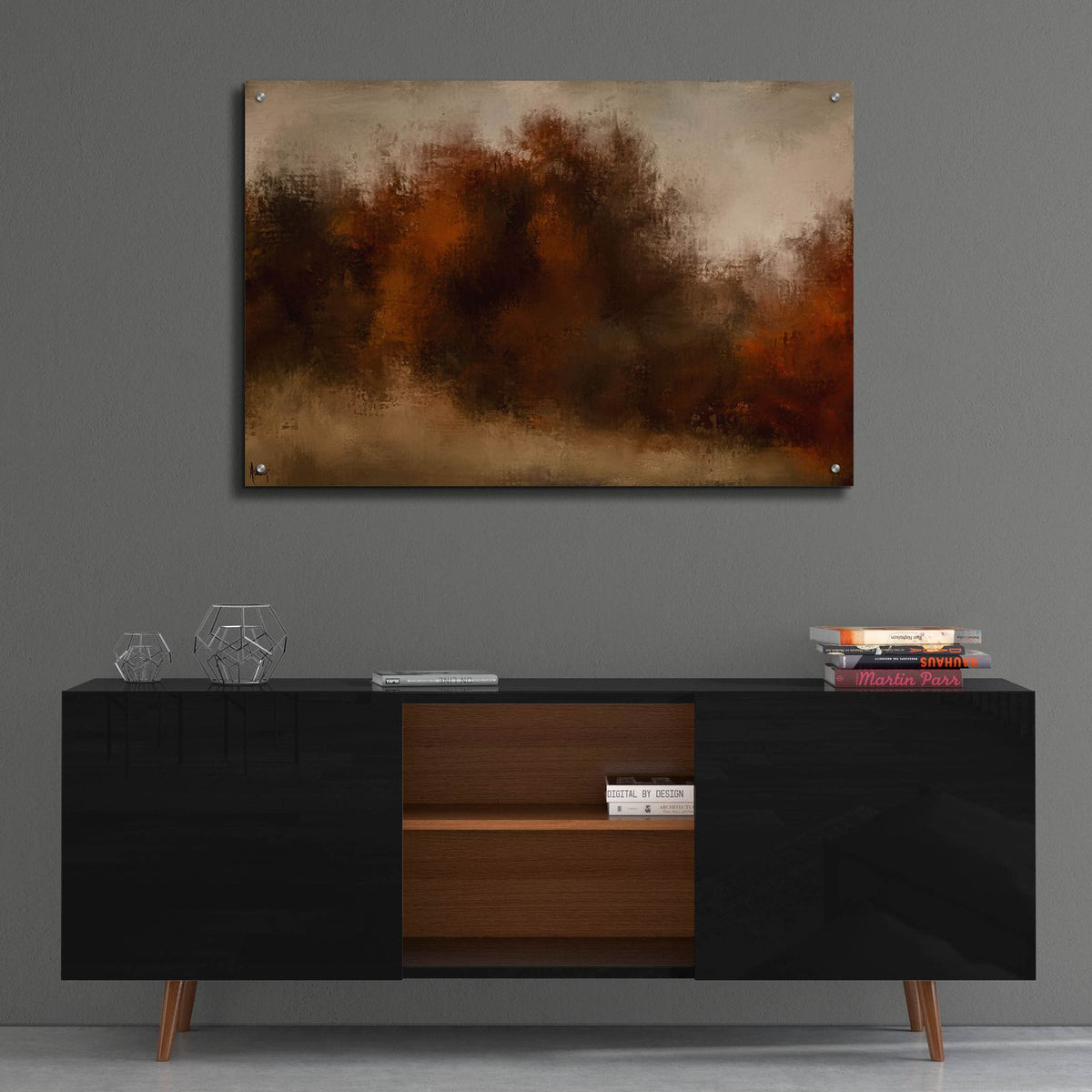 Moody Autumn by Ashley Bradley - 36x24 acrylic wall art in a room
