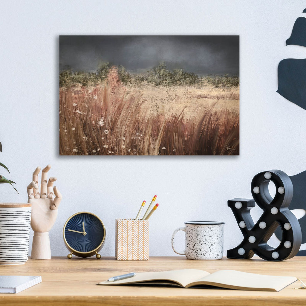 Moody Meadow by Ashley Bradley - 16x12 acrylic wall art in a room
