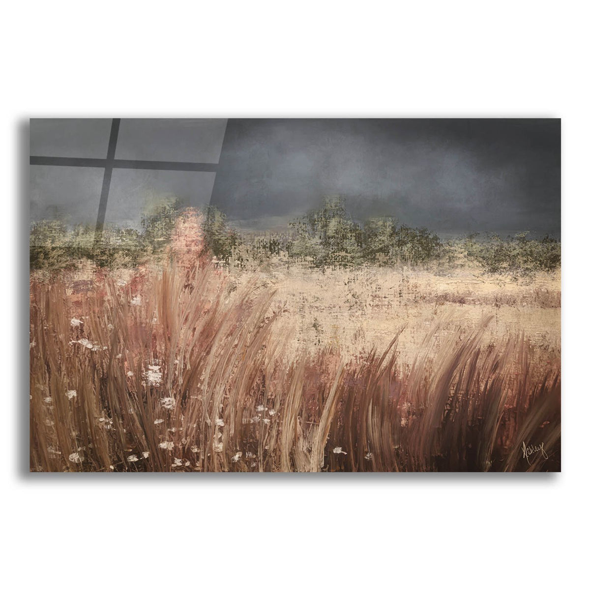 Moody Meadow by Ashley Bradley acrylic glass wall art