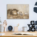 Neutral Nativity by Ashley Bradley - 16x12 acrylic wall art in a room