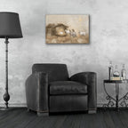 Neutral Nativity by Ashley Bradley - 24x16 acrylic wall art in a room