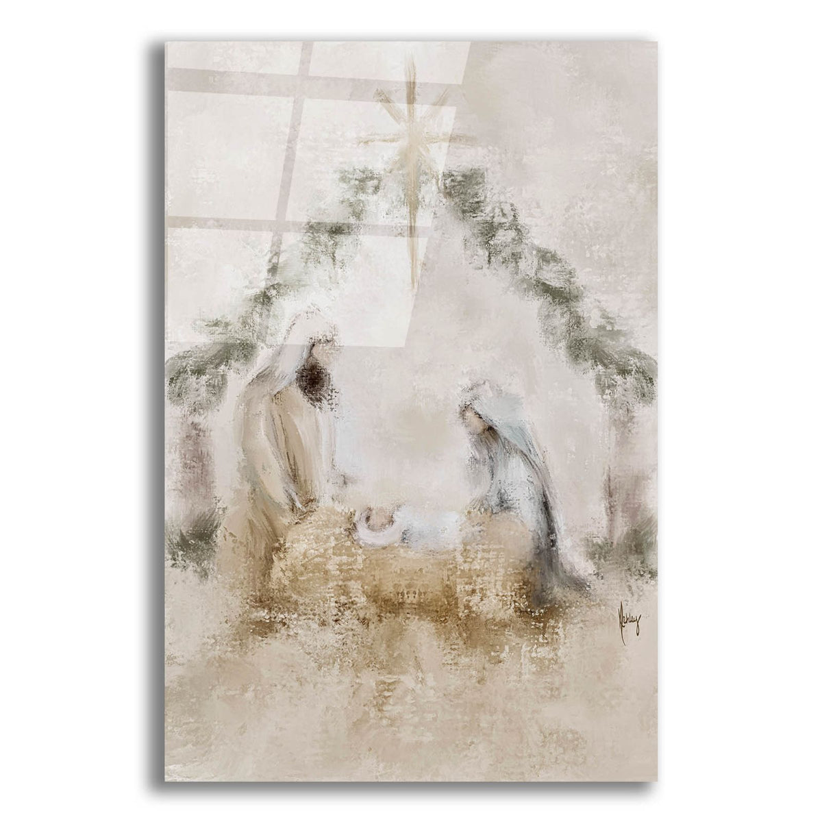 Night Divine by Ashley Bradley acrylic glass wall art