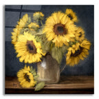 Sunflowers In Pitcher by Ashley Bradley acrylic glass wall art