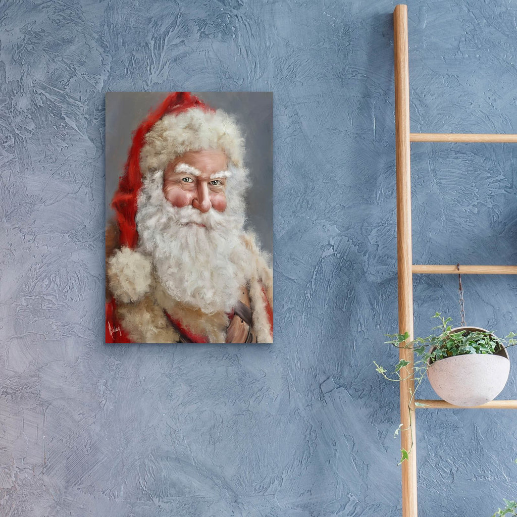 Victorian Santa by Ashley Bradley - 16x24 acrylic wall art in a room