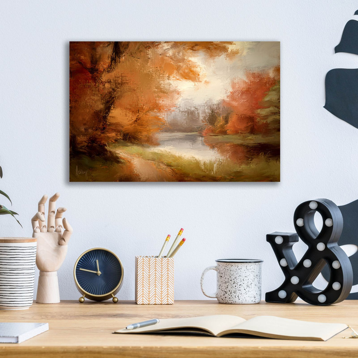 Walk In The Park by Ashley Bradley - 16x12 acrylic wall art in a room