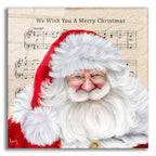 We Wish You A Merry Christmas by Ashley Bradley acrylic glass wall art