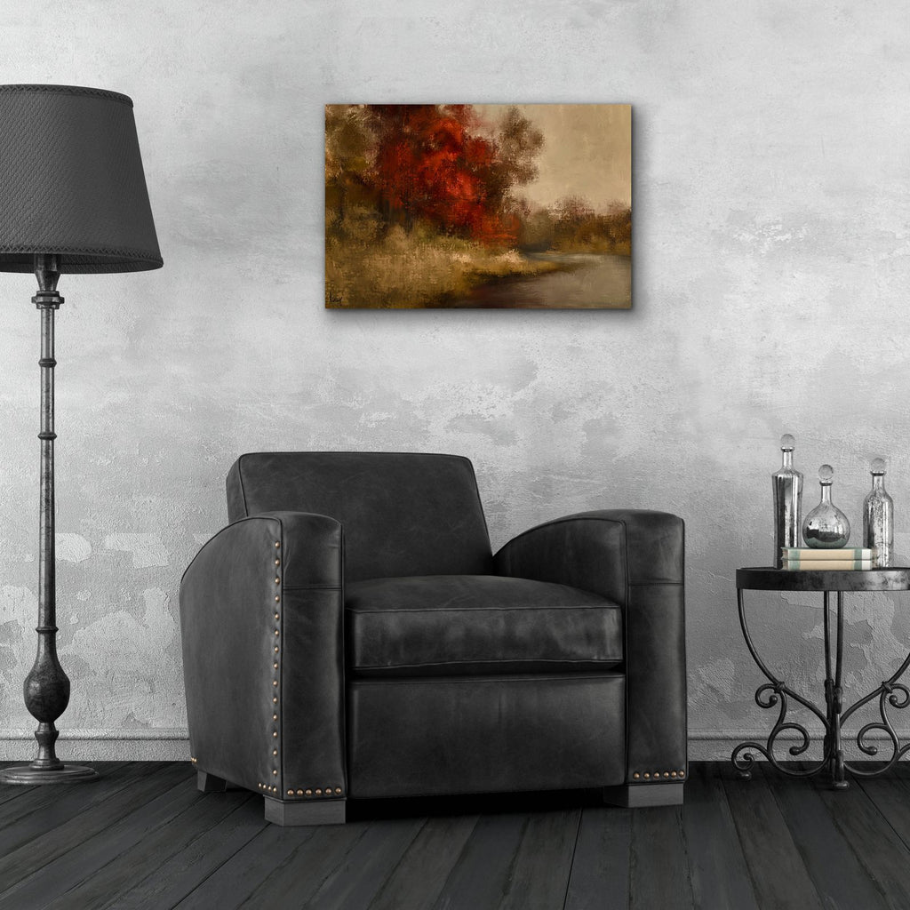 Whispers Of Fall by Ashley Bradley - 24x16 acrylic wall art in a room