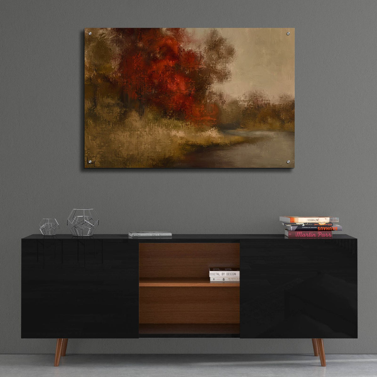 Whispers Of Fall by Ashley Bradley - 36x24 acrylic wall art in a room