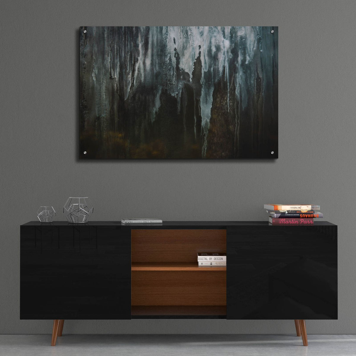 Behind The Water by Svetlana Aleynikova - 36x24 acrylic wall art in a room