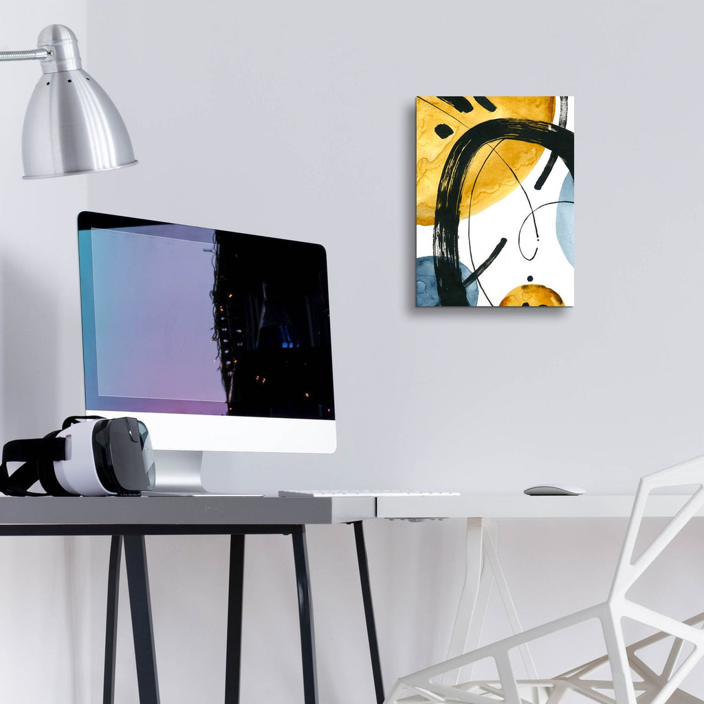 Black Ellipse by Svetlana Aleynikova - 12x16 acrylic wall art in a room