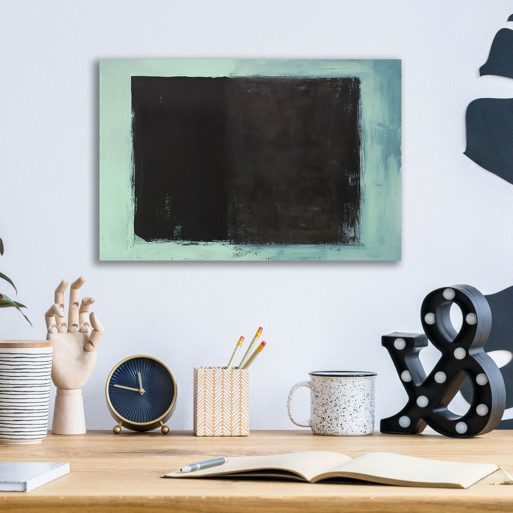 Black In Blue by Svetlana Aleynikova - 16x12 acrylic wall art in a room