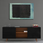 Black In Blue by Svetlana Aleynikova - 36x24 acrylic wall art in a room