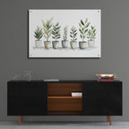 Blossoms In Pots by Svetlana Aleynikova - 36x24 acrylic wall art in a room