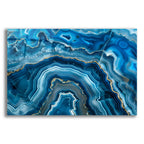 Blue Mineral by Svetlana Aleynikova acrylic glass wall art