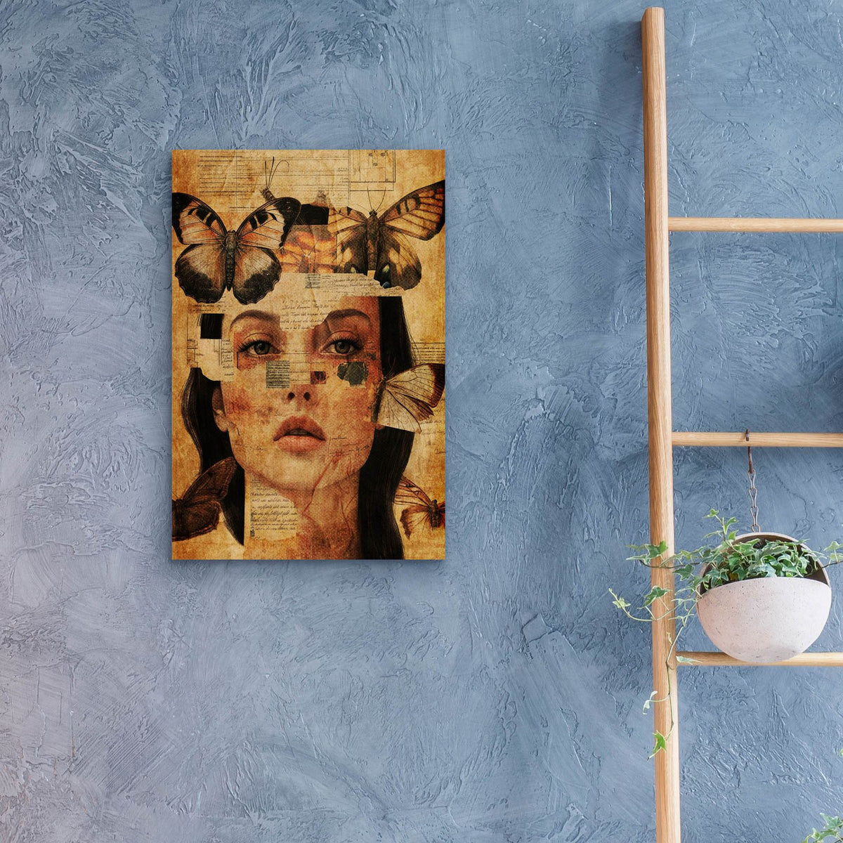 Butterfly Assemblage by Svetlana Aleynikova - 16x24 acrylic wall art in a room