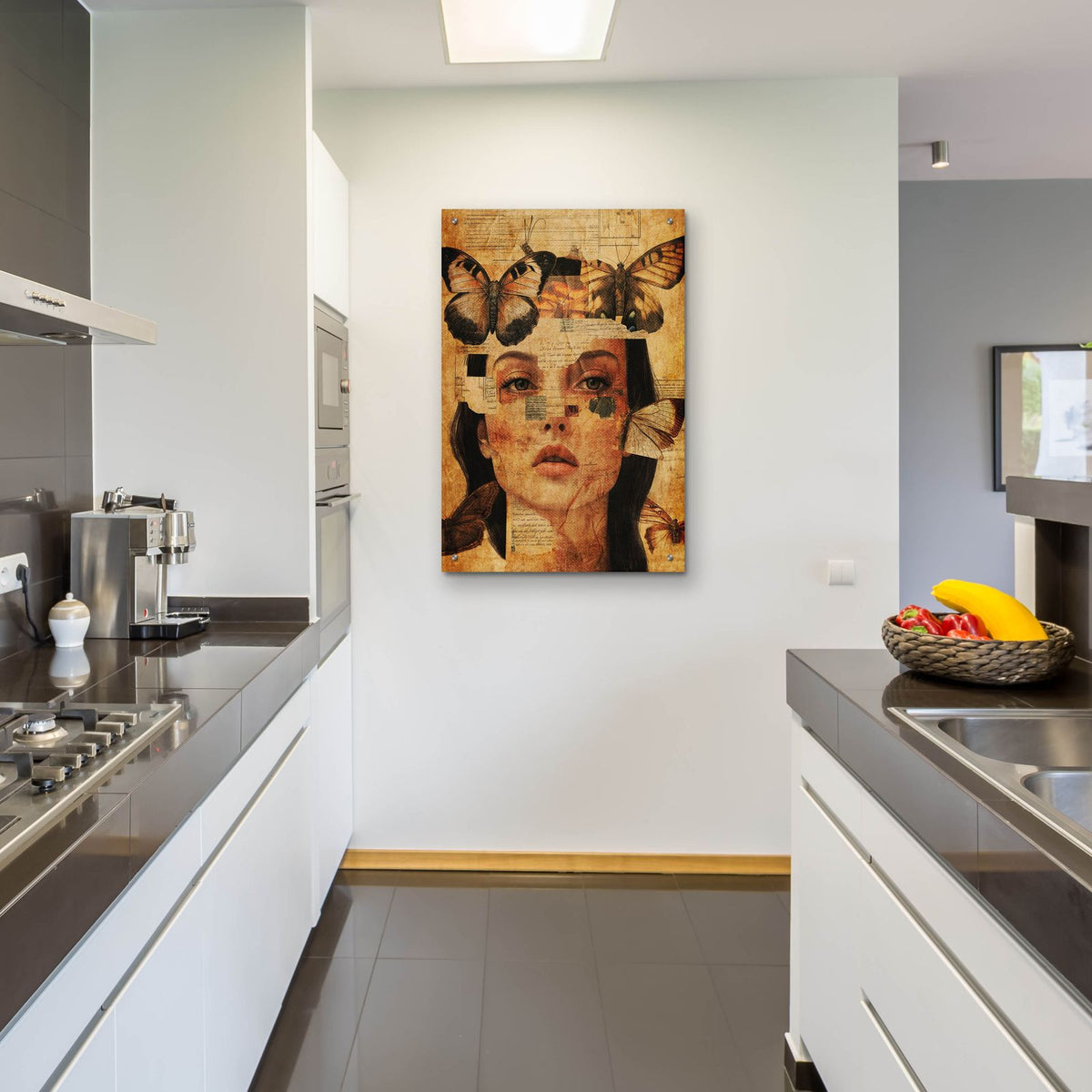 Butterfly Assemblage by Svetlana Aleynikova - 24x36 acrylic wall art in a room