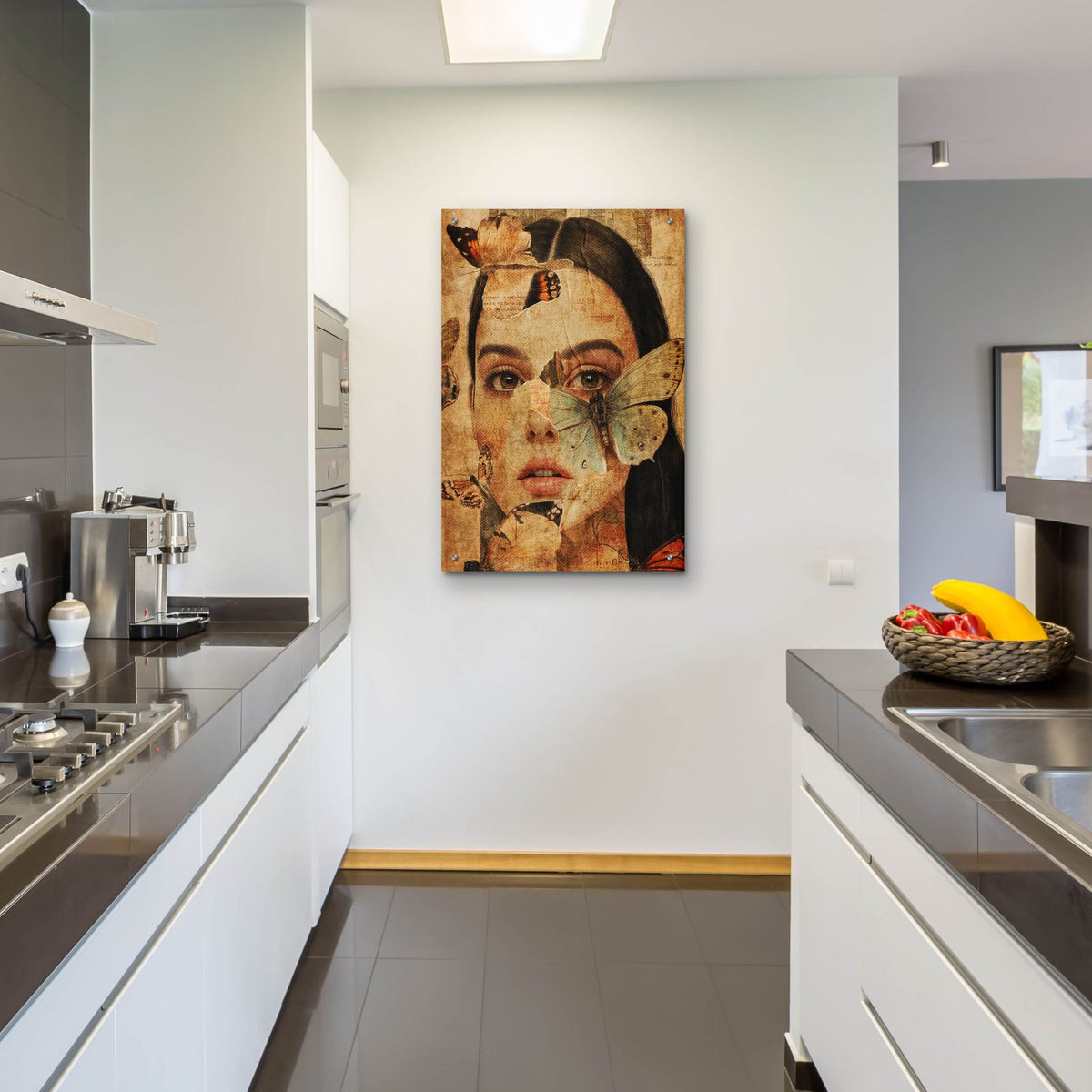 Butterfly Collage by Svetlana Aleynikova - 24x36 acrylic wall art in a room
