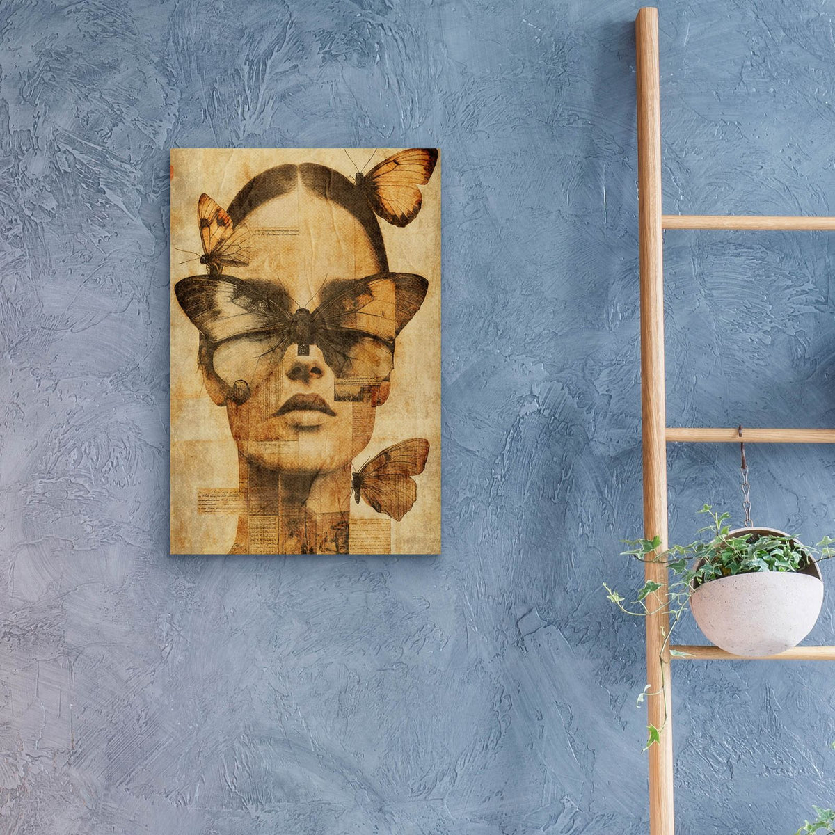 Butterfly Fusion by Svetlana Aleynikova - 16x24 acrylic wall art in a room